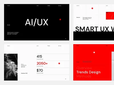 Smart AI/UX - AI Pitch Deck brand branding deck design pitch pitch deck presentation visual design