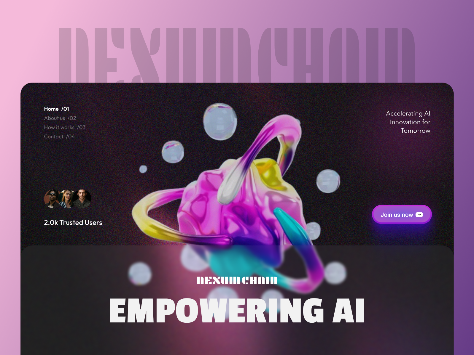 Al Website Design ai ai hero ai startup website ai website hero section website for ai startup