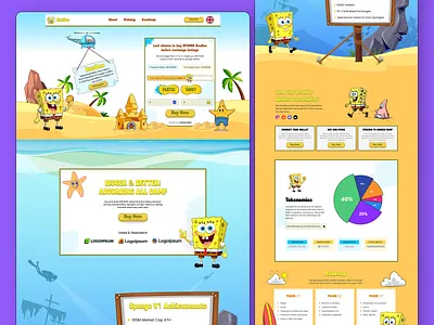 BuuBoo Meme Coin HTML Website Template buuboo crypto crypto token design figma figma design figma ui graphic design meme coin website meme crypto token coin ui ui kit ui kit design ui kit figma uiux ux web design web ui kit