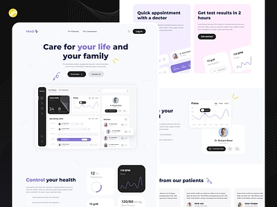 Patient Engagement App Design app appointment care clean dashboard doctor health health app healthcare healthy lifestyle hospital lifestyle medical medical app medicine patient patient engagement ui ux wellbeing wellness