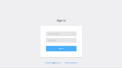 Login/sign up form animation for web app animation form layout login ui web app