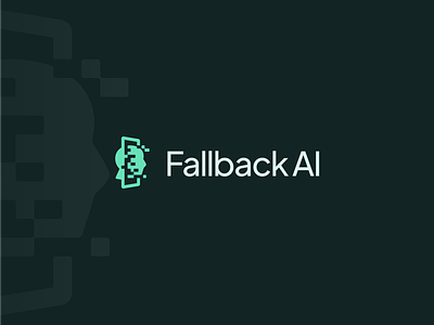 Fallback AI | Logo Design by Logolivery.com ai branding code design digital graphic design green logo logolivery man space vector