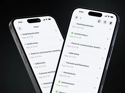 E-Book: Quick Access & Smart Navigation app bookmark design ebook healthcareux navigationdesign reference ui uidesign ux
