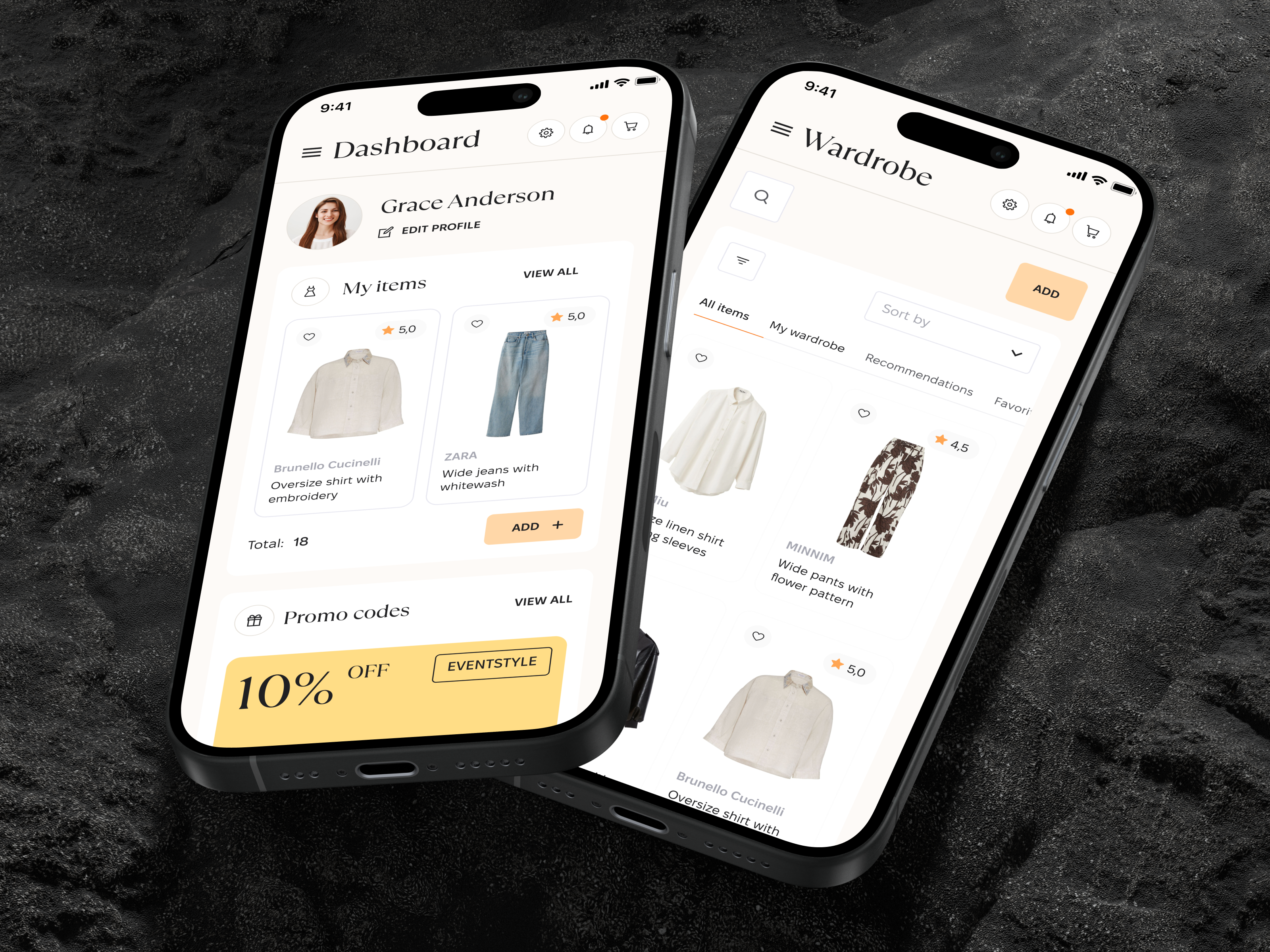 Example of Fashion Website Design