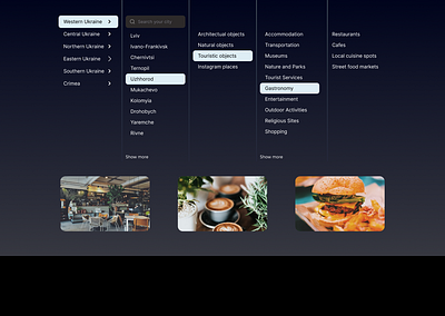 🌍 Mega Menu UI Design – Challenges & Solutions animation design navigation ui ux web design