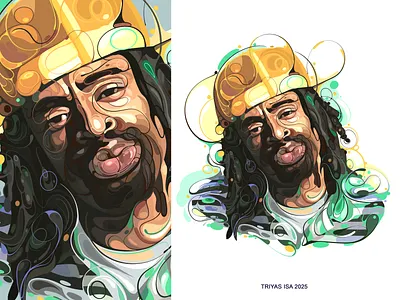 Mac Dre colorful design hype illustration inspirational music portrait portrait illustration rap rapper streetwear urban us vector
