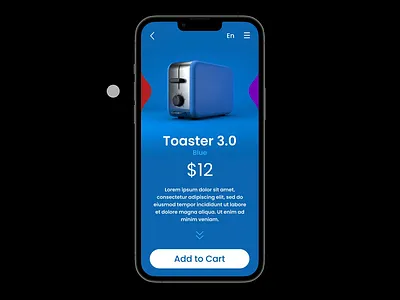 Toaster animation graphic design interface ios iphone motion graphics ui web