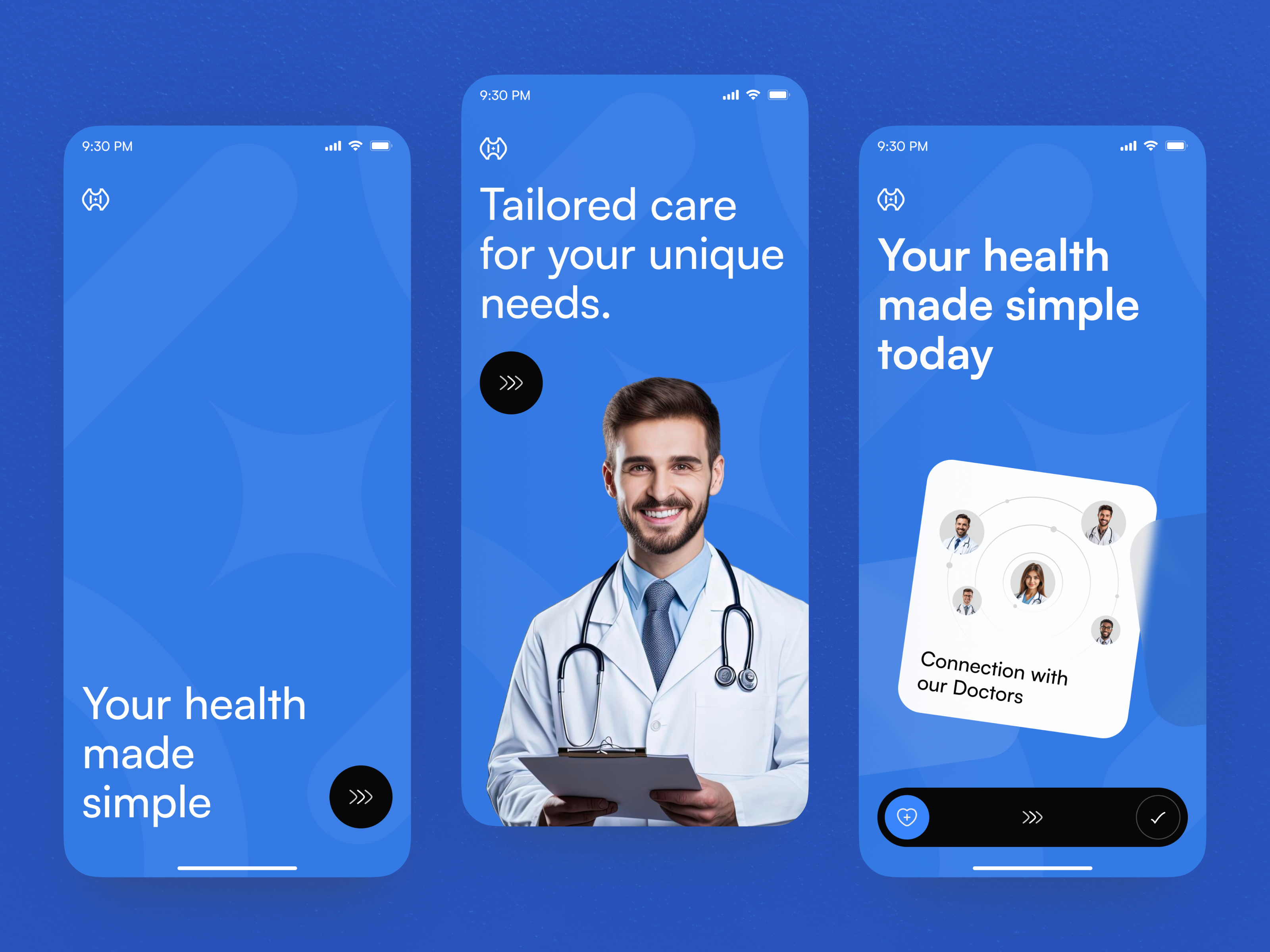 Example of Health Mobile App Design And Development