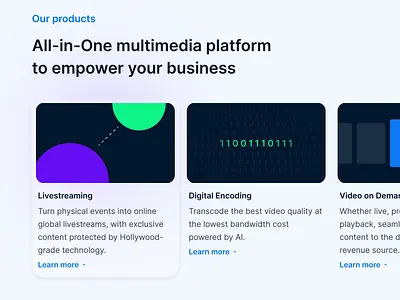 Landing Page Thumbnail Design design features landing landing page minimal page thumbnail ui ux web design website