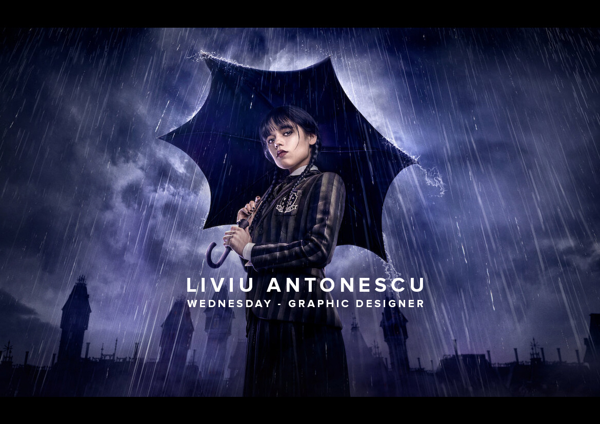 Wednesday tv series - graphic design graphicdesigner identity logo movie netflix timburton tvseries wednesday