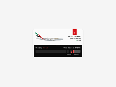 Interactive Boarding Pass ✈️ branding graphic design logo ui ux