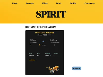Redesign of Spirit flight Booking site product design uiux ux design web design