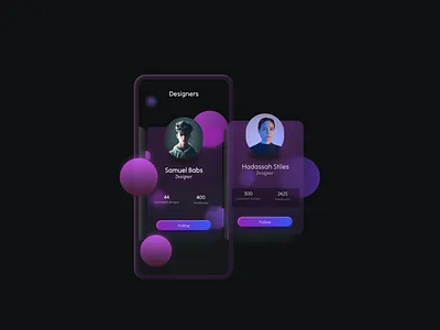Glassmorphism Concept by Malewicz design mobile app product design uiux