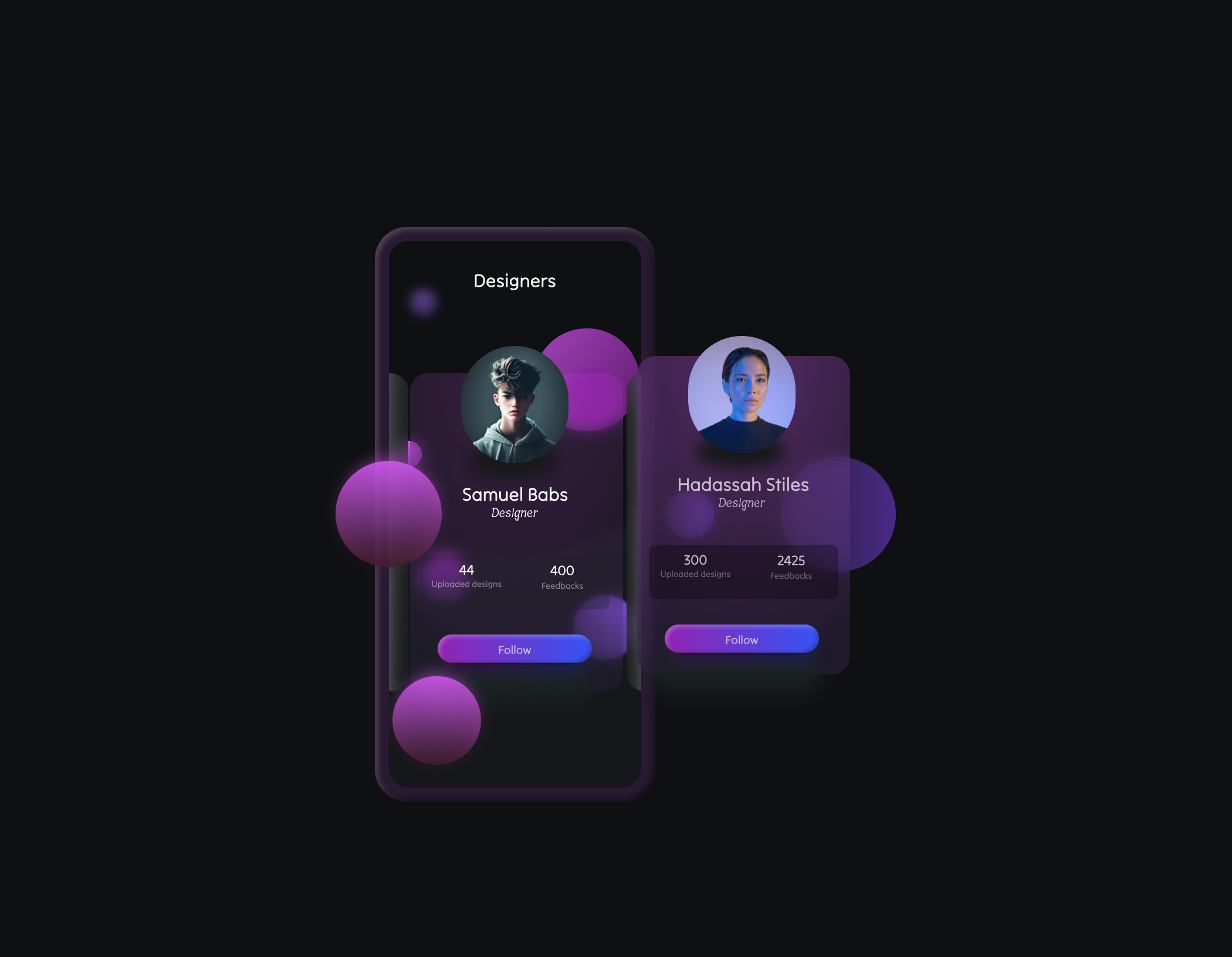 Example of Web And Mobile App Design