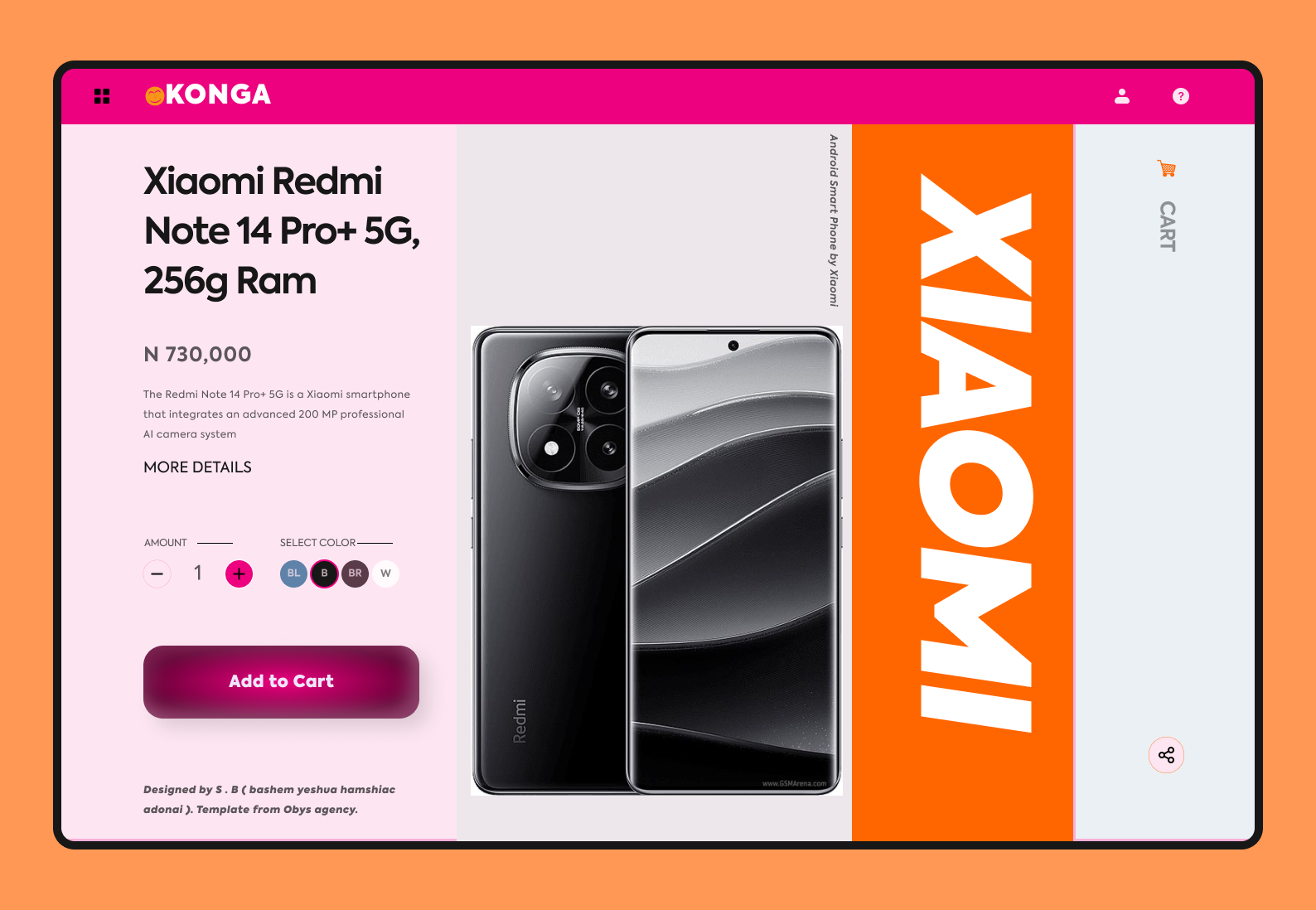 Example of Web And Mobile App Design