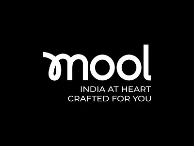 MOOL - India At Heart Crafted For You! graphic design logo