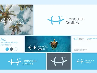 Honolulu Smiles -A Dental Clinic Logo and Branding. brandidentity branding clinic branding creative dental branding creative dental logo dentalbranding dentalclinic dentalmarketing dentistbranding designfordentists hawaii health tech healthcarebranding healthcaremarketing hospital branding logodesign medical logo medicalbranding