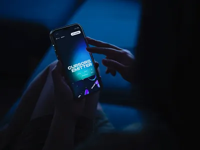 Marlène Bruhat ・ Portfolio mobile black blue creative front end dark mode front end gradient minimal mobile design mobiledesign monument extented pangrampangram portfolio ui ux