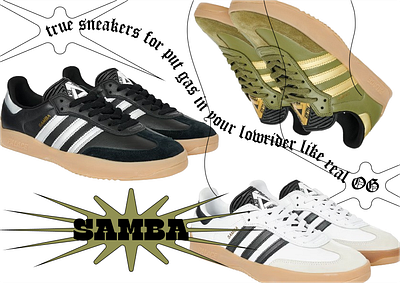 Adidas Samba adobe branding figma graphic design