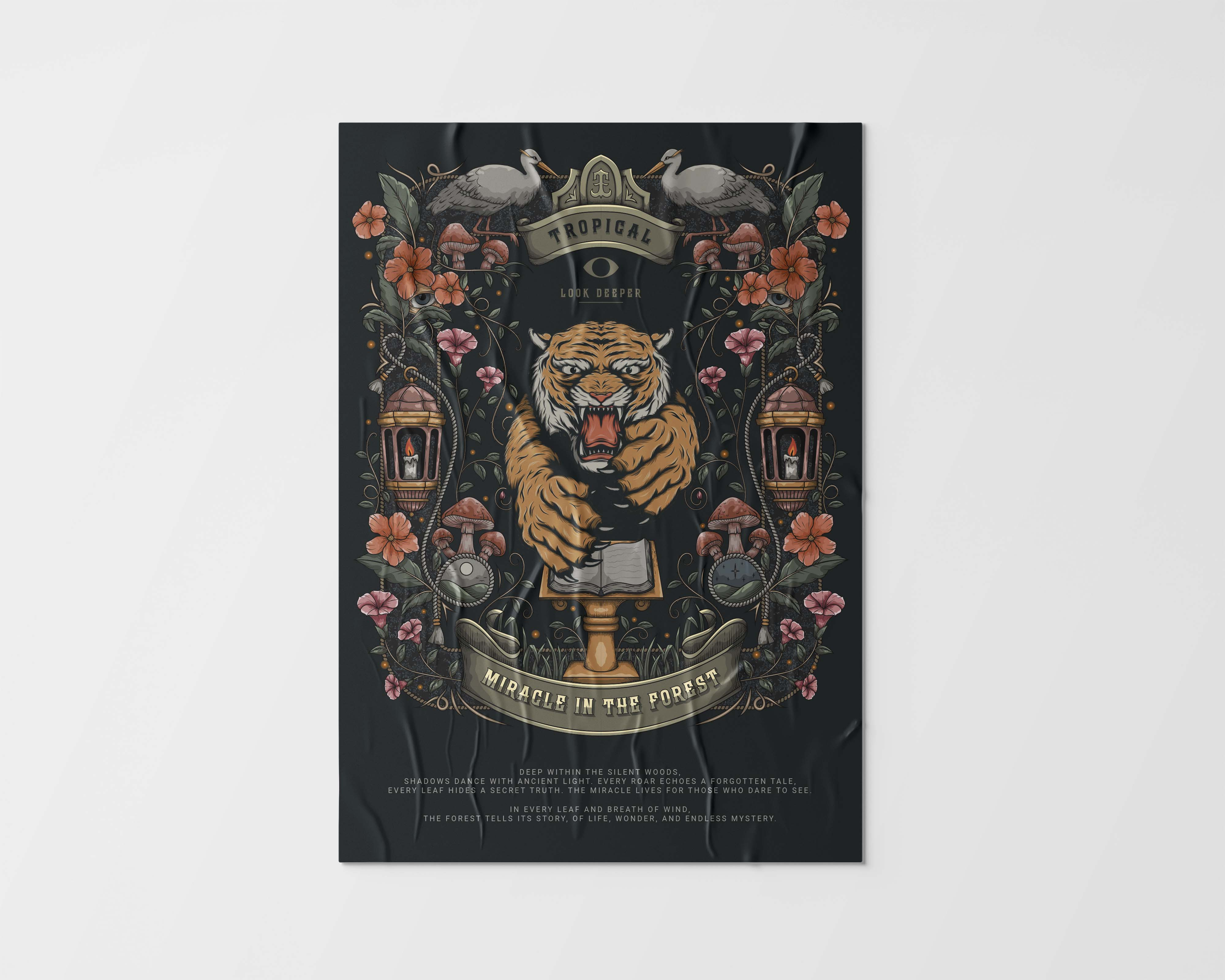 Example of Illustration With Highly Detailed Style