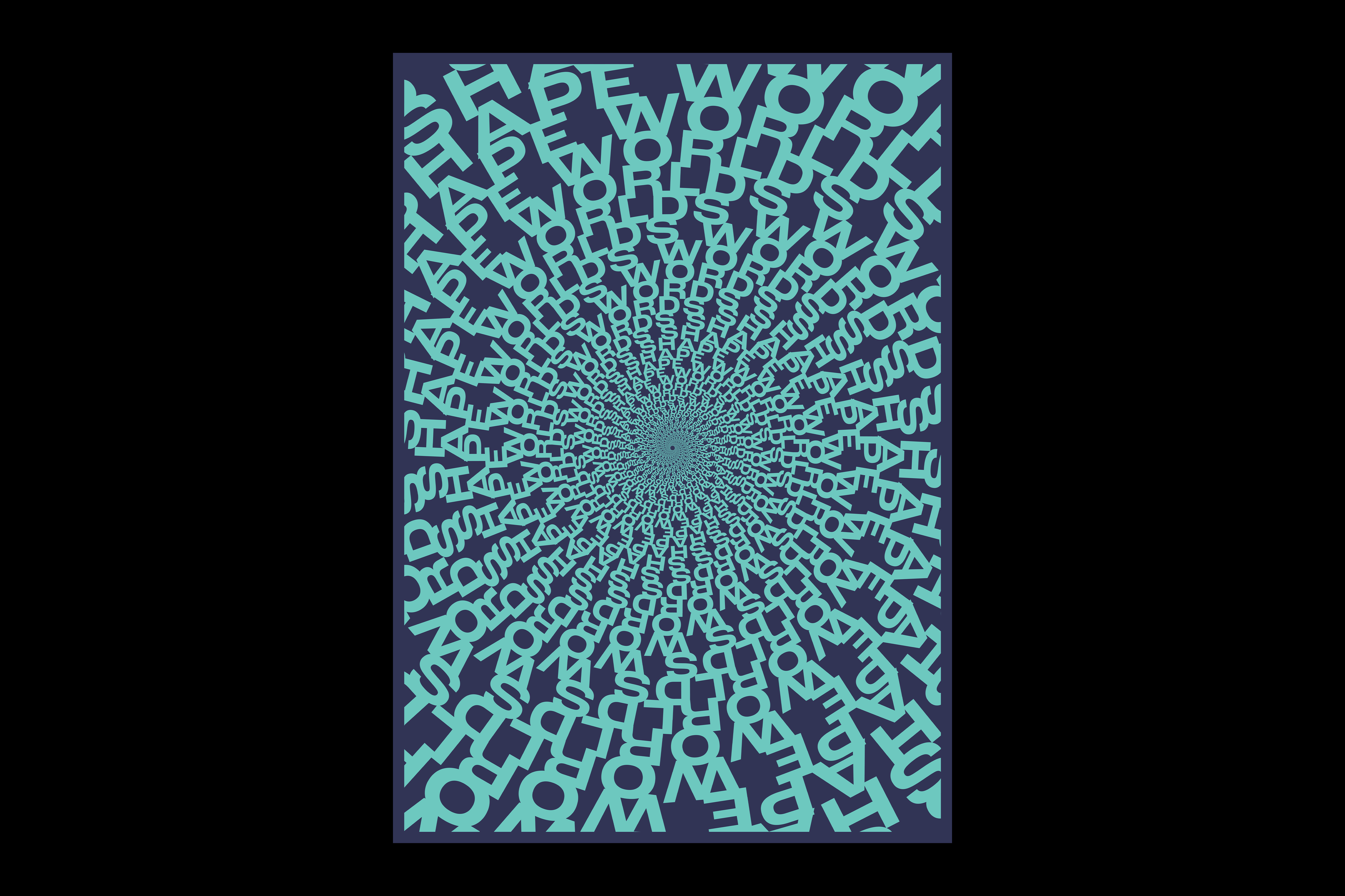 Example of Excellent Typographic Poster