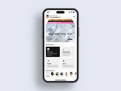 Mobile Card Wallet 3d animation branding graphic design logo motion graphics ui