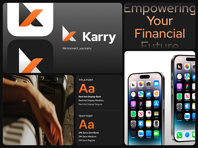 Karry - Logo | Brand Identity | Typography branding graphic design logo ui