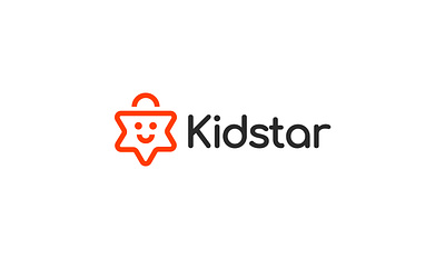 Kidstar - Kids, Baby, Shop, Clothing, Apparel, Fashion apparel baby baby brand baby logo baby shop baby shop logo baby shopping logo baby wear branding child clothing cloths graphic design happy icon kids kids logo logo online shopping