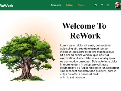Landing Page ReWork 3d animation branding graphic design logo motion graphics ui