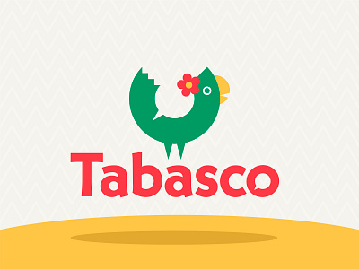 Tabasco – Logo Design bird branding creative logo design graphic design illustration language logo logo design logo mark mexican mexico parrot school tabasco vector zweidee
