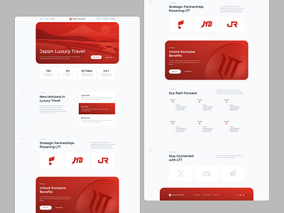 Luxury Travel Landing page landing web3