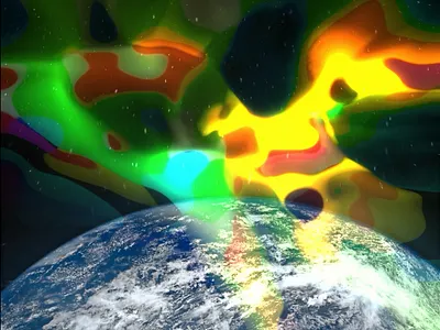 Through the Clouds animation audio visual graphic design music sound design