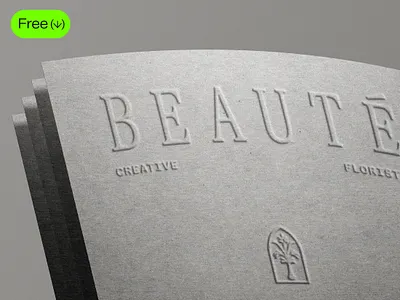 😍 Free Logo Design On Paper mockup close up logo deboss mockup emboss mockup free free mockup freebies graphicdesign logo mockup logo mockup bundle logo mockup paper logo on paper logo presentation logo psd mockup paper mockups paper print