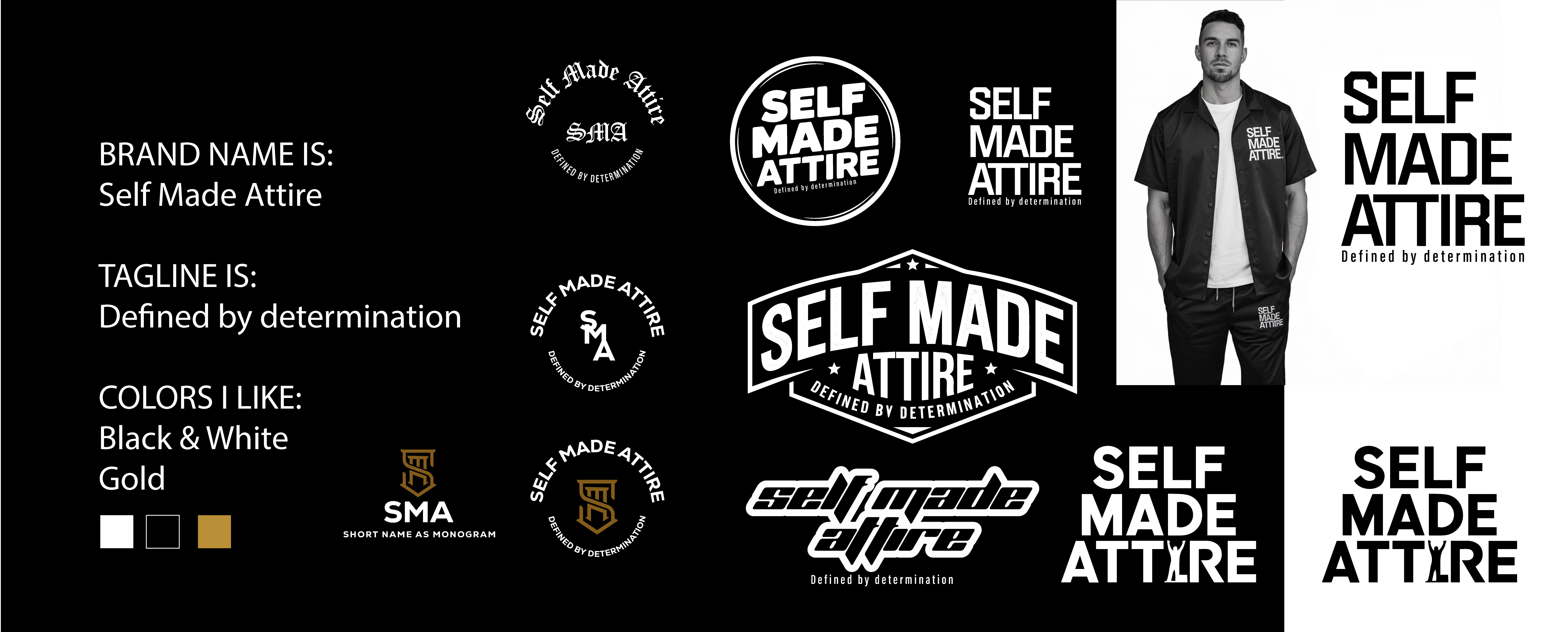 Example of Unique Clothing Brand Logo Design