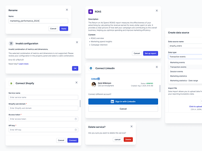 Essential Modals - Design System Showcase design systems product design ui ux