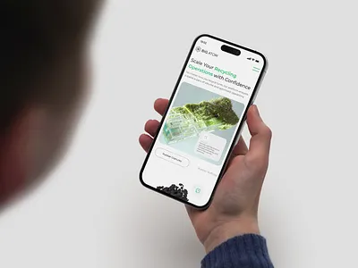 Website Design for a Sustainable Platform branding concept landing page mobile website seo user interface ux website design wix