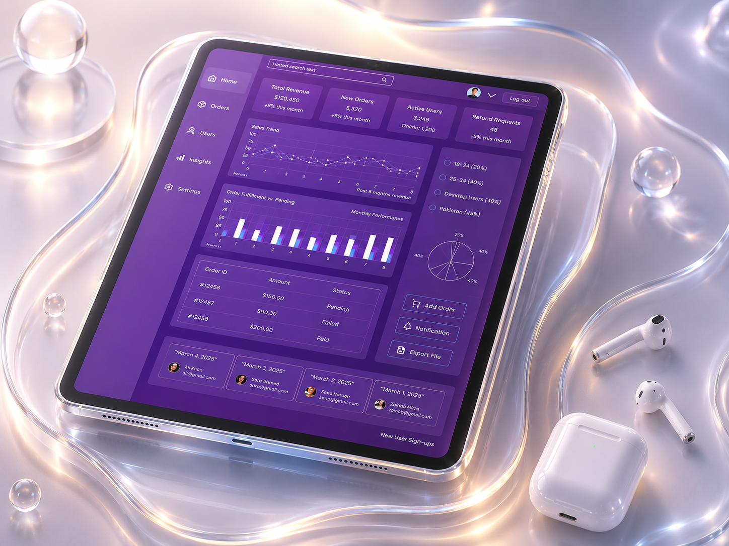 Gradient Glass Dashboard dashboard dashboard ui futuristic ui glass design glass mockup glassmorphic ui glassmorphism glassmorphism ui dashboard gradient gradient design gradient glass gradient glassmorphism dashboard modern ui one layer glass saas dashboard saas glass ui saas glassmorphism saas ui simple glass design sleek ui
