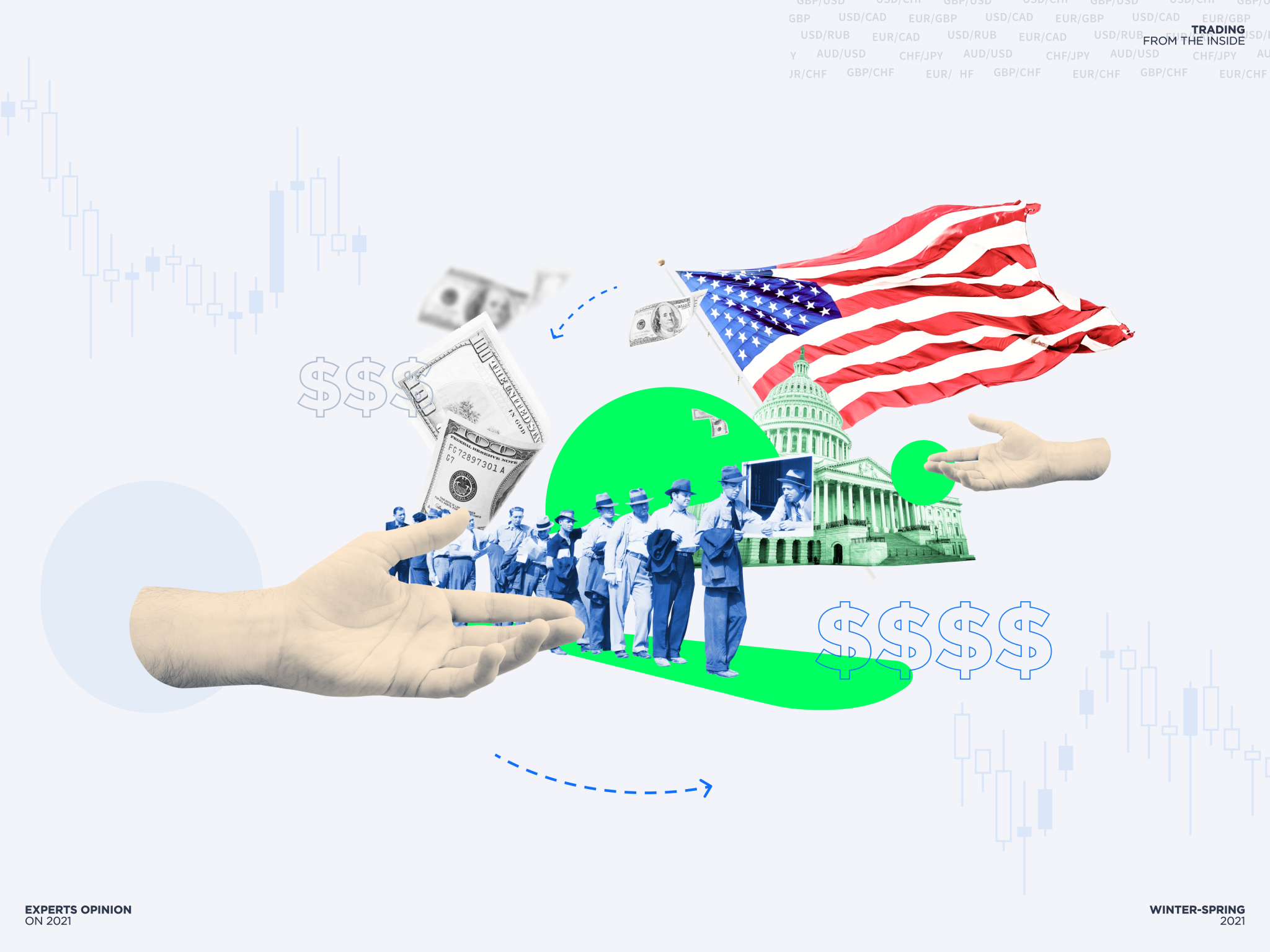 LinkedIn Journal design #2 brand collage collage illustration design finance financial illustration graphic design illustration presentation presentation design social media