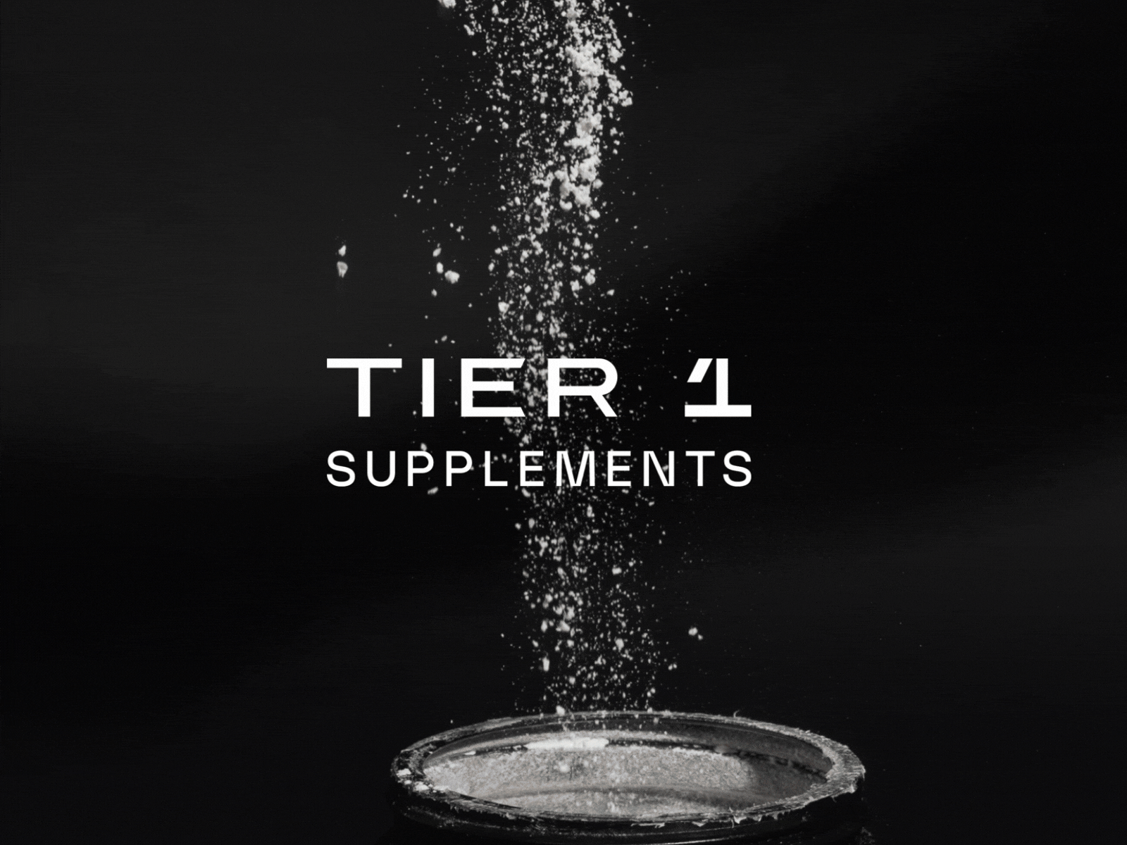 Tier 1 Supplement Brand Identity branding fitness graphic design health logo package design wellness