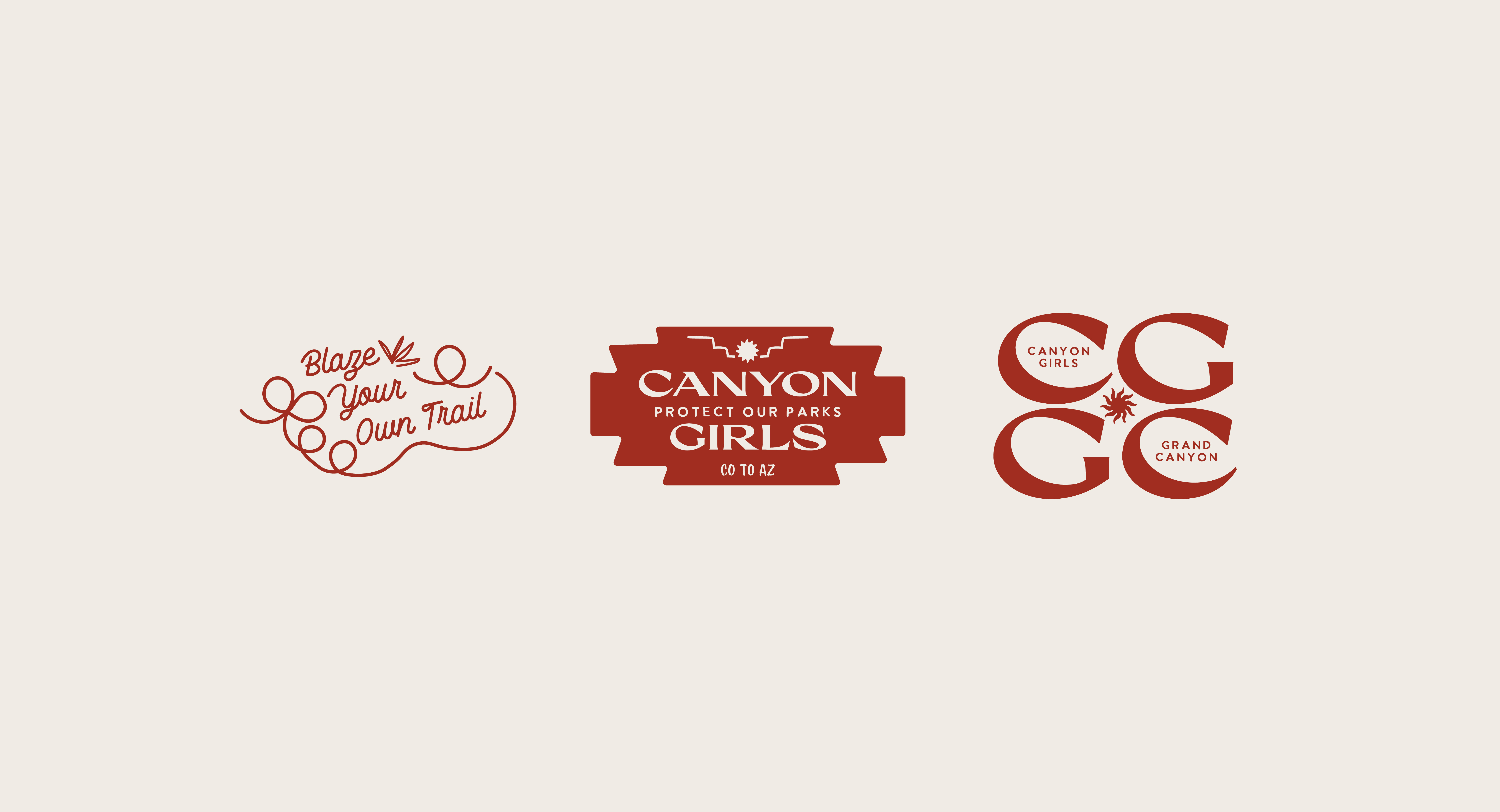 Canyon Girls v2 arizona badgedesign canyon desert grandcanyon nationalparks protectourparks