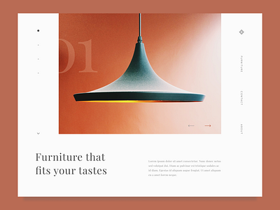 Design Concept Nº1 architecture digitaldesign ecommerce editorial furniture interior lamp landing page layout magazine minimal product product page shop theme typography ui ux web webdesign