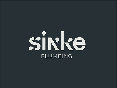 Sinke Plumbing branding graphic design logo web design