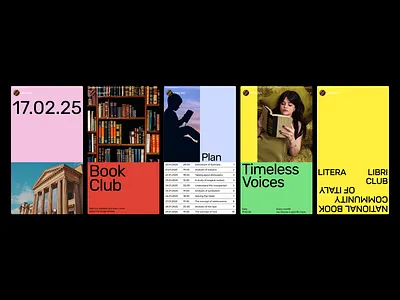 Book Club Community Platform book book club book design book program community platform community website content design design system digital magazine editorial ux event planning literary literary hub modern layout reading reading platform typography ui design ux design visual identity