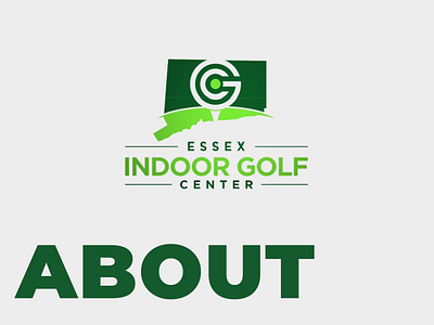 ESSEX INDOOR GOLF CENTER - ABOUT 2023 adobe after effects animation branding business design follow golf graphic design instagram like logo marketing motion motion graphics motionw phone premier pro