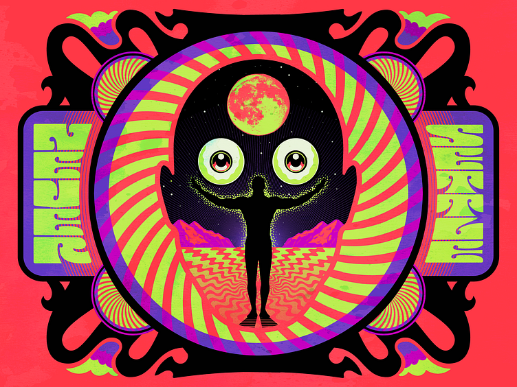 Psychedelic Artworks by Roberlan Borges Paresqui on Dribbble