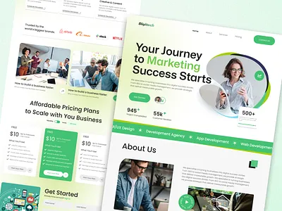 Digital Marketing Agency, Website Design agency digital agency landing page landing page design marketing marketing agency marketing website personal website webpage design