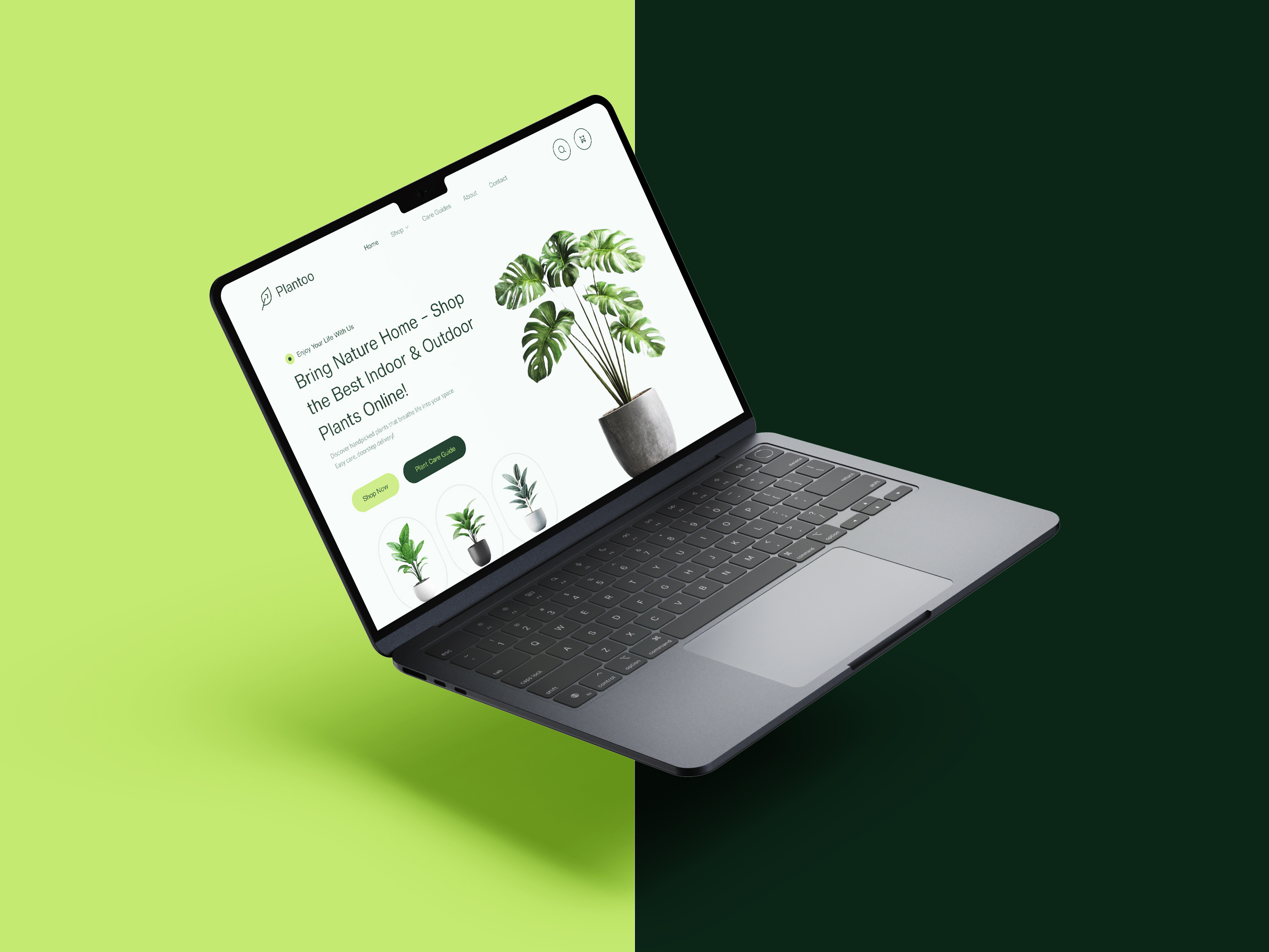 🌿 Planto – Modern Plant E-commerce Landing Page 🌱 adobe xd app designer clean dribbble best shot figma website figmadesign homepage landing page leaf minimal minimal website plant website plants ui designer ui ux uidesign user interaction ux web webdesign
