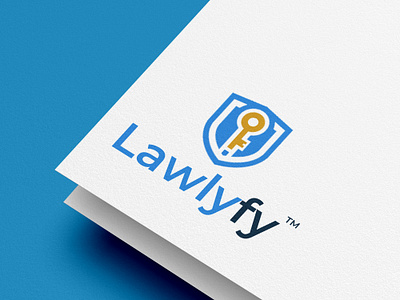 Lawlyfy Logo Design 3d animation branding graphic design logo logo design motion graphics