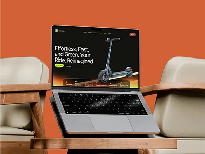 Volt Ride an E-Bike Website agency website animation app best ui design design e bike energy landingpagedesign ui website design