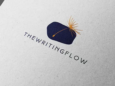 Logodesign Creative Writing creative dandelion flowing logodesign löwenzahn seed writing